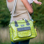 Confetti Lime Baby Changing Bag