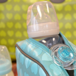 Confetti Aqua Baby Bottle Bag