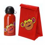 Monkey Snack Pack & Bottle Feature Monkey Drinks Bottle & Snack Pack