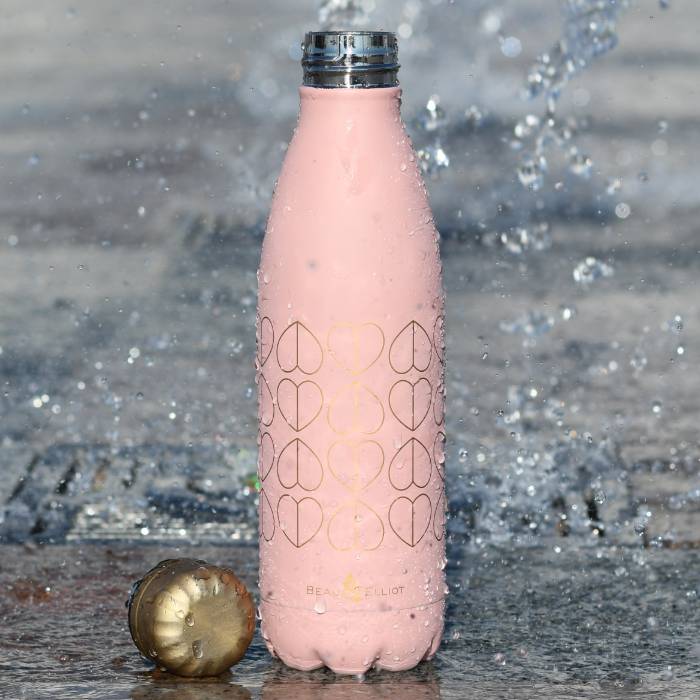 500ml Vacuum Insulated Drinks Bottle Blush