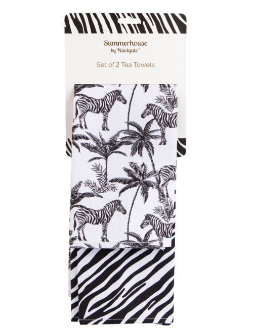 Madagascar Twin Pack of Tea Towels
