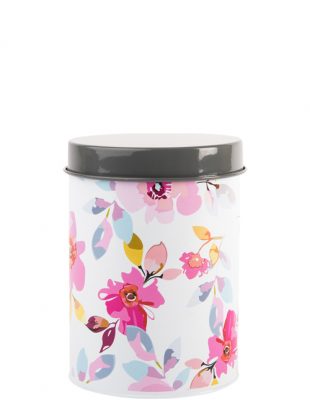 Gardenia White Floral Canister