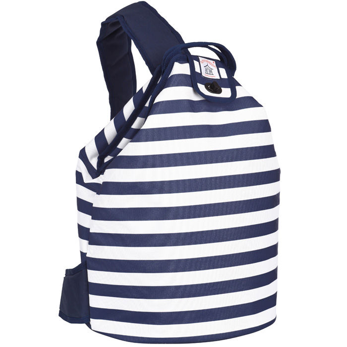 Coast Navy Stripe Insulate duffel Bag