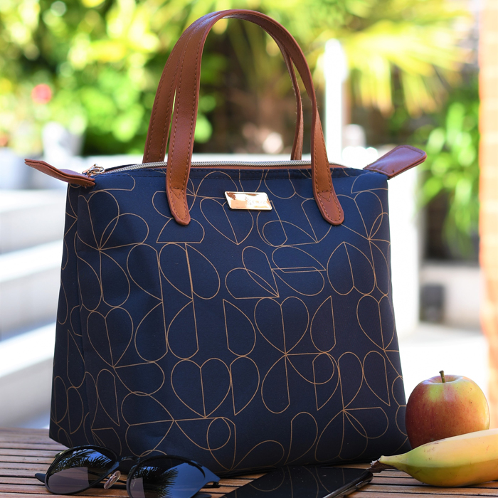 Navy 7L Luxury Lunch Tote