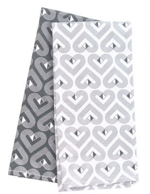 Vibe Cotton Twin Pack of Tea Towels