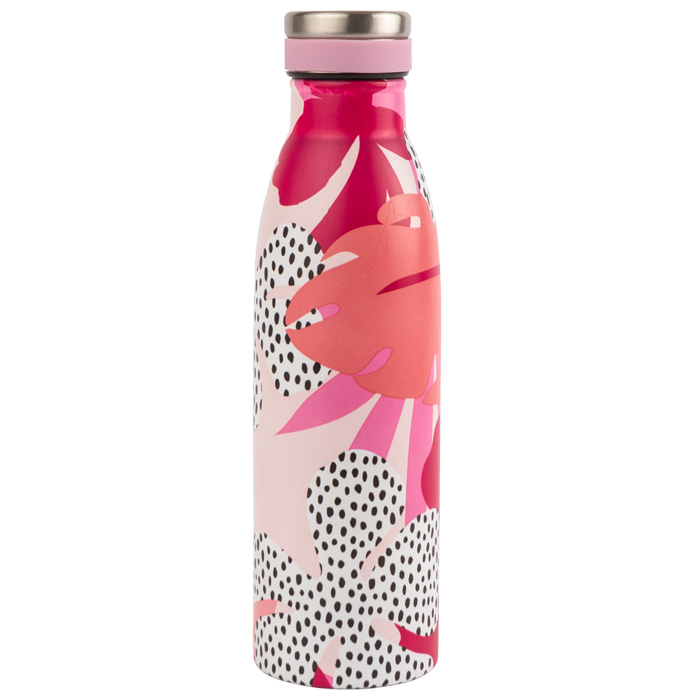 500ml Vacuum Insulated Drinks Bottle Floral