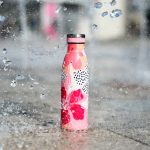 500ml Vacuum Insulated Drinks Bottle Floral