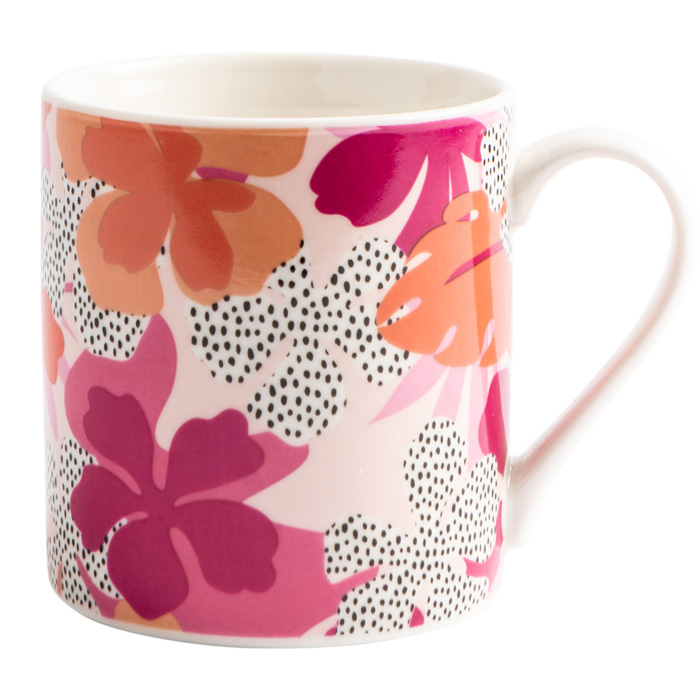 Floral Mug in Gift Box