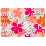 Tribal Fusion Floral Set of 4 Placemats