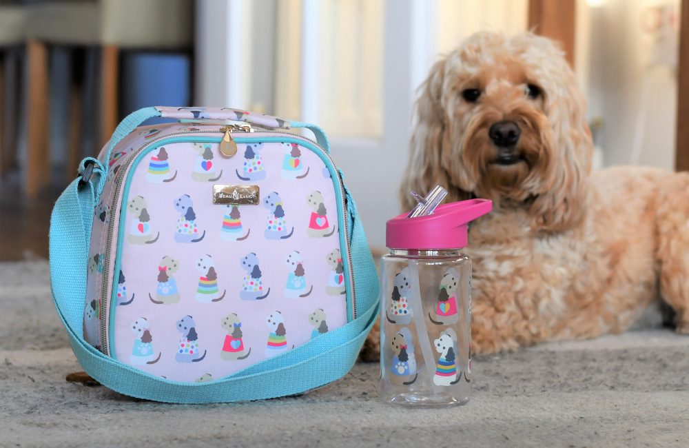 Children's insulated lunch bags Puppy Love from Beau & Elliot