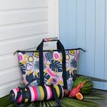 Guatemala Family Convertible 20L Cool Bag Tote Fleece picnic blanket