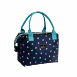 Confetti Insulated Convertible Lunch Bag Luxury Insulated Lunch Tote Bag by Beau and Elliot