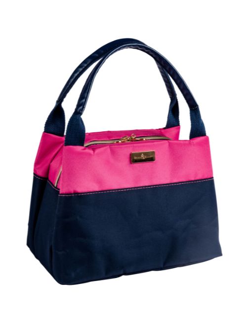 Colour Block Insulated Lunch Bag