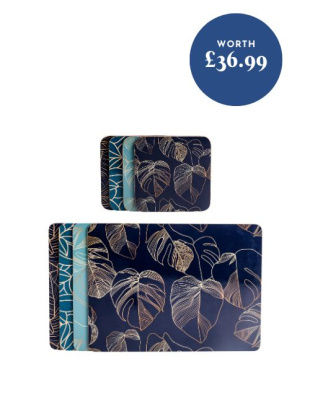 Botanicals placemats and coasters