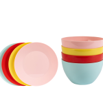 Strawberries & Cream Bowl and Plate set
