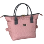 Oxford Quilted Lunch Bag Mallow
