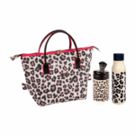 Oxford Leopard Convertible Lunch Bag, Travel Mug and Water Bottle