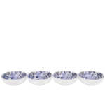 Sara Miller Anniversary decorated bowls set of 4